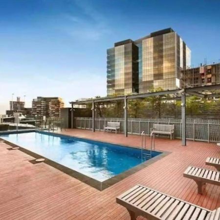 מלבורן Docklands Convenient & Modern 1 Bed Apartment מראה חיצוני תמונה